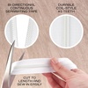 image:image10 Yards 5 Nylon Coil Zipper Tape with 10 Metal Slider Pulls  TanWhite