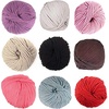 image:image12pc DIY Yarn Knitting Kit Set Tote for Beginners  477 Yards of Yarn Purple
