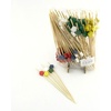 image:image400 pcs Bamboo SkewerDecorative Cocktail Picks Assortment 01 Paddle Picks Knotted Picks and Mini Forks by BambooMNAssortment 02