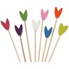 image:image400 pcs Bamboo SkewerDecorative Cocktail Picks Assortment 01 Paddle Picks Knotted Picks and Mini Forks by BambooMNAssortment 04