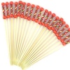 image:image400 pcs Bamboo SkewerDecorative Cocktail Picks Assortment 01 Paddle Picks Knotted Picks and Mini Forks by BambooMNAssortment 05