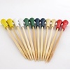 image:image400 pcs Bamboo SkewerDecorative Cocktail Picks Assortment 06 Knotted Picks and Mini Forks by BambooMNAssortment 10
