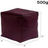 image:image500g Bamboo Air Freshening Cube black  Pack of 2Burgundy