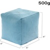 image:image500g Bamboo Air Freshening Cube black  Pack of 2Sky Blue