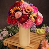 image:imageBamboo Flower VaseHolder  Carbonized Brown  8  1 Unit98 Inches