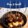 image:imageBambooMN  4mm SharpPoint Multipurpose Food Bamboo Skewers  85 216cm  1000 Pieces1000