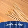 image:imageBambooMN  4mm SharpPoint Multipurpose Food Bamboo Skewers  85 216cm  1000 Pieces1000