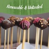 image:imageBambooMN  5mm SemiPoint Candy Apple Bamboo Skewers  55 14cm  100 Pieces45 115cm