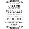 image:imageBambooMN  Custom Laser Engraved Retirement Plaque  79 x 55 x 075  Years of EmploymentCoach