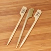 image:imageBambooMN  GlutenFree Marker Bamboo Paddle Skewer Pick  35 89cm  1000 PiecesBeef