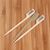 image:imageBambooMN  GlutenFree Marker Bamboo Paddle Skewer Pick  35 89cm  1000 PiecesLamb