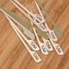 image:imageBambooMN  GlutenFree Marker Bamboo Paddle Skewer Pick  35 89cm  1000 PiecesTuna