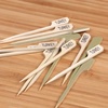 image:imageBambooMN  GlutenFree Marker Bamboo Paddle Skewer Pick  35 89cm  1000 PiecesTurkey