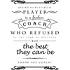 image:imageBambooMN  Laser Engraved Thank You Coach Plaque  79 x 55 x 075  FootballFearless