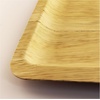 image:imageBambooMN 10 Premium Bamboo Leaf Square Dinner Plate All Natural Disposable Compostable for Catering and Home Use 10 Pieces10