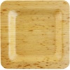 image:imageBambooMN 10 Premium Bamboo Leaf Square Dinner Plate All Natural Disposable Compostable for Catering and Home Use 10 Pieces300