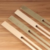 image:imageBambooMN 13mm Wide Bamboo Double Prong Fondue Sticks Barbecue Grilling Kabob Skewers 98 Long 100 Pieces100