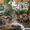 image:imageBambooMN 15 Decorative Wooden Farmhouse Lanterns  Large Rustic Lantern Candle Holders for Outdoor and Home  Brushed SageBrushed Eggshell