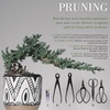 image:imageBambooMN 15 Piece Bonsai Master Tools Set with Case Shears Concave Cutter Knob Cutter Wire Cutter Bonsai Trimming Branch Bending Beginner Friendly  1 Set15Piece Bonsai Set