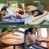 image:imageBambooMN 165 Inch Traditional Thin Travel Size Bamboo Wooden Back Scratcher Body Relaxation Massager Set for Itching Relief 1 UnitTravel Size
