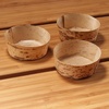 image:imageBambooMN 22 Dia x 1 High Bamboo Leaf Round Tubs Ramekins Disposable for Catering and Home Use 100 Pieces1000 Pieces