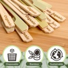 image:imageBambooMN 35 Organic Food Marking Bamboo Paddle Skewers Picks Sticks for Catered Events Holidays Restaurants or Buffets Party Supplies 100 Pieces300