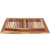 image:imageBambooMN 4 Inch x 12 Inch Inch Strand Woven Bamboo Floor Register Air Vent Indent Cover  Tiger  2 CoversTiger