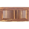 image:imageBambooMN 4 Inch x 12 Inch Inch Strand Woven Bamboo Floor Register Air Vent Indent Cover  Tiger  2 CoversTiger