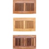 image:imageBambooMN 4 Inch x 9 78 Inch Strand Woven Bamboo Floor Register Air Vent Indent Cover  Tiger  2 CoversTiger
