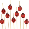 image:imageBambooMN 47 Decorative Fish Dolphin Cocktail Fruit Sandwich Bamboo Picks Skewers for Catered Events Holidays Restaurants or Buffets Party Supplies 100 Pieces300