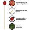 image:imageBambooMN 47 Decorative Fish Dolphin Cocktail Fruit Sandwich Bamboo Picks Skewers for Catered Events Holidays Restaurants or Buffets Party Supplies 100 Pieces300