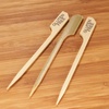 image:imageBambooMN 47 Gluten Free Food Marking Bamboo Paddle Skewer Picks for Food Drinks Appetizers  100 Pieces47 12cm