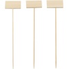 image:imageBambooMN 5 Decorative Bamboo Small Billboard Cocktail Hors Doeuvres Pick Skewer for Events Restaurants or Home Party Supplies 100 Pieces100
