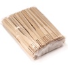image:imageBambooMN 55 Decorative Bamboo Trident Fruit Fork Cocktail Picks for Catered Events Holidays Restaurants or Buffets Party Supplies 300 Pieces1000