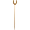 image:imageBambooMN 59 Decorative Lucky Horseshoe End Bamboo Cocktail Fruit Sandwich Picks Skewers for Catered Events Holidays Restaurants or Buffets Party Supplies 300 Pieces1000