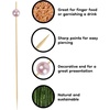 image:imageBambooMN 59 Decorative Pearl End Cocktail Fruit Sandwich Picks Skewers for Catered Events Holidays Restaurants or Buffets Party Supplies  300pcs Assort 95 Grey Pink WhiteAssortment 95