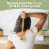 image:imageBambooMN 5pc Traditional Bamboo Back Scratcher and Body Relaxation amp Travel SizeMetal Bonger  Bamboo Bonger