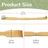 image:imageBambooMN 5pc Traditional Bamboo Back Scratcher and Body Relaxation amp Travel SizeMetal Bonger  Bamboo Bonger