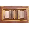 image:imageBambooMN 6 34 Inch x 12 58 Inch Strand Woven Bamboo Floor Register Air Vent Flat Cover  Tiger  1 CoverTiger