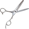 image:imageBambooMN 6 Japanese Stainless Steel 1820 Thinning Barber Shears Swivel Handle  1 Unit6 Thinning Static