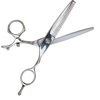image:imageBambooMN 6 Japanese Stainless Steel 1820 Thinning Barber Shears Swivel Handle  1 Unit6 Thinning Swivel