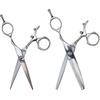 image:imageBambooMN 6 Japanese Stainless Steel 1820 Thinning Barber Shears Swivel Handle  1 UnitSet 98