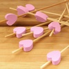 image:imageBambooMN 83 Inch Pink Heart Bamboo Food and Drink Pick Skewers for Catered Events Holidays Restaurants or Buffets Party Supplies 100 Pieces300