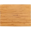 image:imageBambooMN 984 Bamboo Skewer Holder Food Display Stand Half Cut Skewers Stand w 20 Holes  Green  1 PieceRectangle  Natural