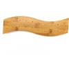 image:imageBambooMN 984 Bamboo Skewer Holder Food Display Stand Half Cut Skewers Stand w 20 Holes  Green  1 PieceSwave  Natural
