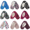 image:imageBambooMN Adult Womens Footies Slippers NonSlip Lined Home Travel Socks  Varies Style and Colors  Value PackAssortment C1