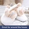 image:imageBambooMN Adult Womens Footies Slippers NonSlip Lined Home Travel Socks  Varies Style and Colors  Value PackRabbit Asst D