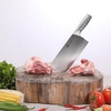 image:imageBambooMN Authentic Chinese Chef Knife Meat Cleaver 1 PieceCleaver Smooth Blade Silver Handle