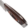 image:imageBambooMN Authentic Chinese Chef Knife Meat Cleaver 1 PieceHammered Blade Walnut Handle