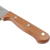 image:imageBambooMN Authentic Chinese Chef Knife Meat Cleaver 1 PieceSmooth Blade Oak Handle